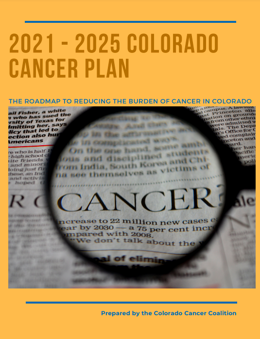 2021-2025 Cancer Plan Cover